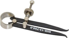 SPI - 3 Inch Leg, Spring Joint, Steel, Powder Coated, Inside Caliper - 3 Inch Max Measurement, with Quick Nut Adjustment - Apex Tool & Supply