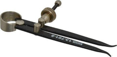 SPI - 4 Inch Leg, Spring Joint, Steel, Powder Coated, Inside Caliper - 4 Inch Max Measurement, with Quick Nut Adjustment - Apex Tool & Supply