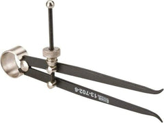 SPI - 6 Inch Leg, Spring Joint, Steel, Powder Coated, Inside Caliper - 6 Inch Max Measurement, with Quick Nut Adjustment - Apex Tool & Supply