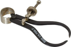 SPI - 3 Inch Leg, Spring Joint, Steel, Powder Coated, Outside Caliper - 3 Inch Max Measurement, with Quick Nut Adjustment - Apex Tool & Supply