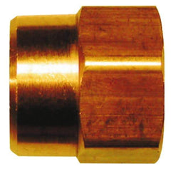 Cerro - 1/2 FPT & 3/4 FGHT Garden Hose Fitting - Brass, Female Hose to Female Pipe Connector - Apex Tool & Supply