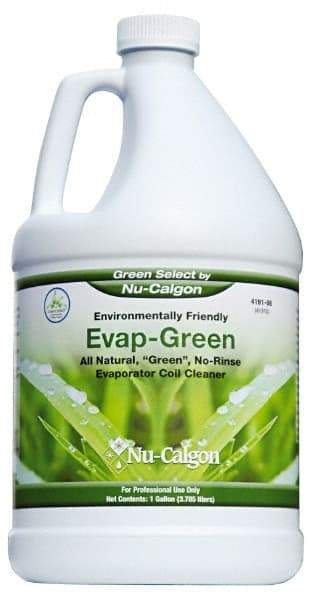 Nu-Calgon - 1 Gal HVAC Coil Cleaner - Alkaline Formula, Evaporator Coils & Drain Pans - Apex Tool & Supply