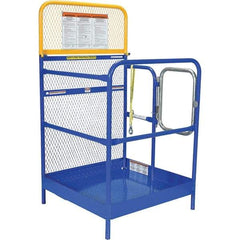 Vestil - 65" Platform - Forklift Work Platform, 1,000 Lb Capacity, 65-5/8" Platform Height, 36" Base Width x 36" Base Depth - Apex Tool & Supply
