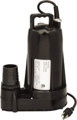 Value Collection - 1/2 hp, 120 Amp Rating, 120 Volts, Full-On Operation, Submersible Pump - Plastic Housing - Apex Tool & Supply