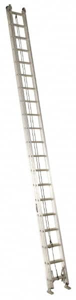 Louisville - 40' High, Type IA Rating, Aluminum Industrial Extension Ladder - Apex Tool & Supply