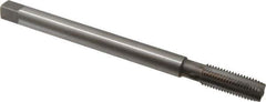 Hertel - 3/4-10 UNC, 4 Flute Plug Hand Pulley Tap - High Speed Steel, Bright Finish, H3 Thread Limit, 10" OAL - Apex Tool & Supply
