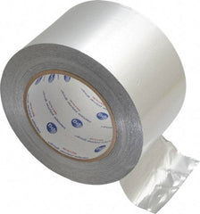 Intertape - 3" x 60 Yds Silver Foil Tape - 5 mil, Acrylic Adhesive, Aluminum Foil Backing, 28 Lb/ln Tensile Strength, -29.2°F to 325°F, Series ALF300 - Apex Tool & Supply