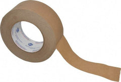 Intertape - 2" x 60 Yd Natural (Color) Rubber Adhesive Packaging Tape - Paper Backing, 7.2 mil Thick, 45 Lb Tensile Strength, Series 530 - Apex Tool & Supply