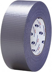 Intertape - 3" x 55m Silver Duct Tape - 11 mil, Rubber Adhesive, Polyethylene Cloth Backing, 20 Lb/ln Tensile Strength, 32°F to 180°F, Series AC36 - Apex Tool & Supply