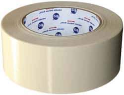Intertape - 3" Wide x 60 Yd Long Tan Polyester Film Masking Tape - Series LA-26, 6 mil Thick, 45 In/Lb Tensile Strength - Apex Tool & Supply