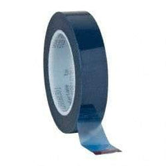 Intertape - 1" Wide x 72 Yd Long Blue Polyester Film Masking Tape - Series 6120, 3.2 mil Thick, 25 In/Lb Tensile Strength - Apex Tool & Supply