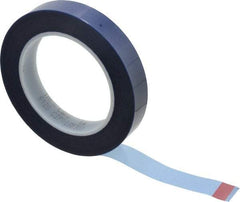 Intertape - 3/4" Wide x 72 Yd Long Blue Polyester Film Masking Tape - Series 6120, 3.2 mil Thick, 25 In/Lb Tensile Strength - Apex Tool & Supply