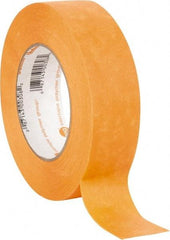 Intertape - 1-1/2" Wide x 60 Yd Long Orange Paper Masking Tape - Series Orange Mask, 7.3 mil Thick, 23 In/Lb Tensile Strength - Apex Tool & Supply