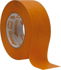Intertape - 2" Wide x 60 Yd Long Orange Paper Masking Tape - Series Orange Mask, 7.3 mil Thick, 23 In/Lb Tensile Strength - Apex Tool & Supply