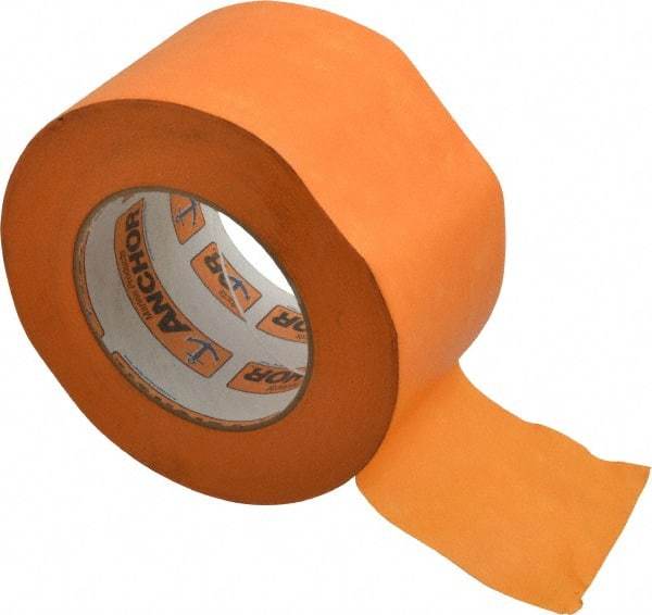 Intertape - 3" Wide x 60 Yd Long Orange Paper Masking Tape - Series Orange Mask, 7.1 mil Thick, 23 In/Lb Tensile Strength - Apex Tool & Supply