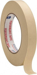 Intertape - 3/4" Wide x 60 Yd Long White Paper Masking Tape - Series PG49, 6.7 mil Thick, 24 In/Lb Tensile Strength - Apex Tool & Supply