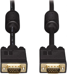 Tripp-Lite - 15' Long, HD15/HD15 Computer Cable - Black, Male x Male - Apex Tool & Supply