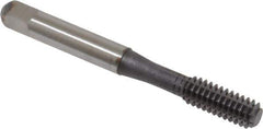 Accupro - 1/4-20 UNC H5 Thread Limit Bottoming Thread Forming Tap - Powdered Metal High Speed Steel, TiCN Finish, 2-1/2" OAL - Apex Tool & Supply