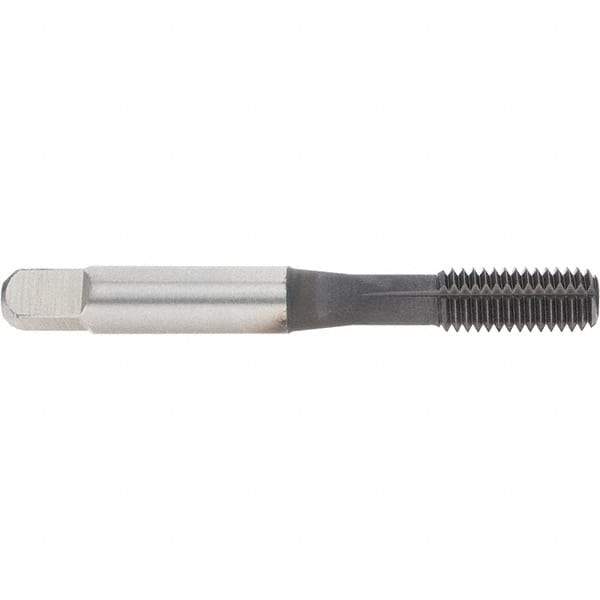 Accupro - M8x1.25 Metric Coarse D9 Thread Limit Bottoming Thread Forming Tap - Powdered Metal High Speed Steel, TiCN Finish, 2-23/32" OAL - Apex Tool & Supply