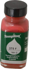 Tempil - 375°F Temp Indicating Liquid - 2 Ounce Container, 191°C - Apex Tool & Supply