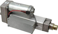 Duff-Norton - 4" Stroke Len, 25% Duty Cycle, 12 Volt, Linear Electromechanical Actuator with Limit Switch - DC Input, 0.5" per Second, 100 Lb Capacity - Apex Tool & Supply