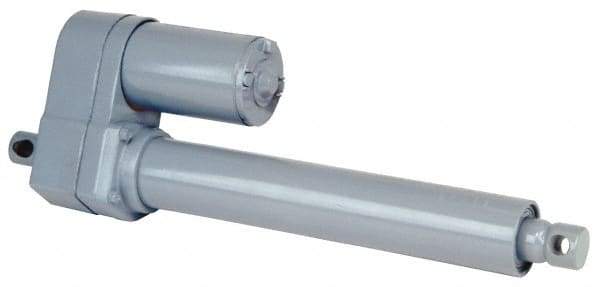 Duff-Norton - 12" Stroke Len, 27% Duty Cycle, 12 Volt, Linear Electromechanical Actuator with Slip Clutch - DC Input, 0.37" per Second, 500 Lb Capacity - Apex Tool & Supply