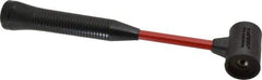 Proto - 1 Lb Head 1-1/2" Face Soft Face Hammer without Faces - 12-1/2" OAL, Fiberglass Handle - Apex Tool & Supply