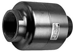 Duff-Norton - 1/2 NPT Right Hand Rotor Thread, 106" Body Length, Dual Ball Bearing, High Pressure, Rotary Union - 100 Max RPM, 8,800 Max psi - Apex Tool & Supply