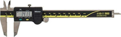 Mitutoyo - 0 to 150mm Range, 0.01mm Resolution, Electronic Caliper - Stainless Steel with 40mm Stainless Steel Jaws, 0.03mm Accuracy - Apex Tool & Supply