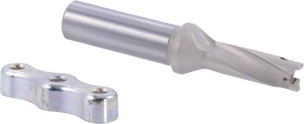 Iscar - 0.472 to 0.488" Diam, 3xD, 1.41" Max Depth, 5/8" Shank Diam, 3.95" OAL, Replaceable Tip Drill - IDI-SG, IDI-SK Insert, DCM Toolholder, Series ChamDrill - Apex Tool & Supply