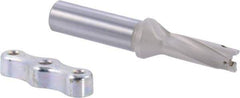Iscar - 0.472 to 0.488" Diam, 3xD, 1.41" Max Depth, 5/8" Shank Diam, 3.95" OAL, Replaceable Tip Drill - IDI-SG, IDI-SK Insert, DCM Toolholder, Series ChamDrill - Apex Tool & Supply