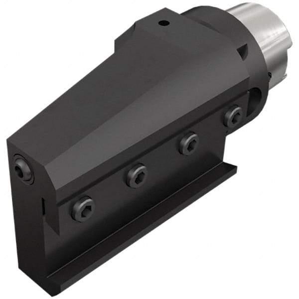 Iscar - 138mm Head Length, Modular Grooving Blade Holder Head - Right Hand Cut, System Size HSK A63WH, Through Coolant, Series ExchangeableHeads - Apex Tool & Supply