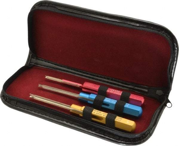 Jonard Tools - IC Connector Tool Kit - For Use with Contact Sizes 12, 16, 20 - Apex Tool & Supply
