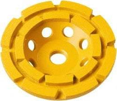 DeWALT - 7" Diam x 1-1/2" Thick, Surface Grinding Wheel - Diamond, Medium Grade, 8,700 Max RPM - Apex Tool & Supply