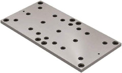 Jergens - 500mm Long x 1,000mm Wide Steel Fixture Plate - 30mm Plate Thickness - Apex Tool & Supply