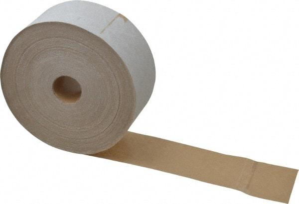 Intertape - 2-3/4" x 150 Yd White Water Activated Adhesive Sealing Tape - Paper Backing, 6.1 mil Thick, Series KR450 - Apex Tool & Supply