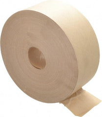 Intertape - 2-3/4" x 500' Natural (Color) Water Activated Adhesive Sealing Tape - Paper Backing, 6.1 mil Thick, Series KR500 - Apex Tool & Supply