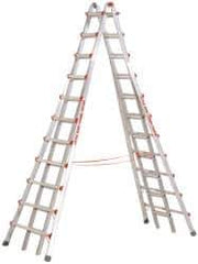 Little Giant Ladder - 21' High, Type IA Rating, Aluminum Telescoping Ladder - 300 Lb Capacity, 25' Working Length - Apex Tool & Supply