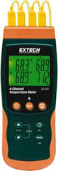 Extech - -58 to 2372°F, Temp Recorder - Apex Tool & Supply