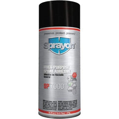 Krylon - 16.75 oz Aerosol White Spray Adhesive - High Tack, 350°F Heat Resistance, Low Strength Bond, Flammable, Series SP7000 - Apex Tool & Supply