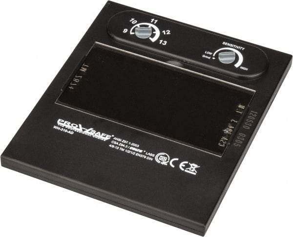PRO-SAFE - 4.6" Wide x 5.35" High, Auto-Darkening Lens - 0.47" Thick, Clear - Apex Tool & Supply