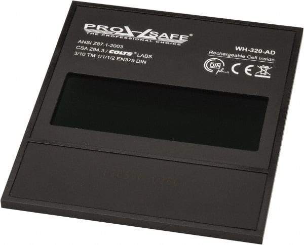PRO-SAFE - 4.6" Wide x 5.35" High, Auto-Darkening Lens - 0.47" Thick, Clear - Apex Tool & Supply