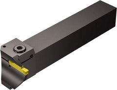 Sandvik Coromant - G123, Left Hand, 1/2" Max Depth of Cut, Indexable Grooving Tool Holder - N123H2-0400-0004-TF Insert Compatibility, 1" Shank Height, 1" Shank Width, 6-1/2" OAL - Apex Tool & Supply