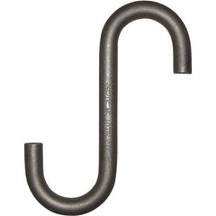 Peerless Chain - Trade Size 3/4", 2-1/4" Opening, Alloy Steel Shot Blasted/Rust Inhibitor S-Hook - 1,750 Lb Capacity, 3/4" Wire, 8-1/4" OAL - Apex Tool & Supply