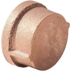 Merit Brass - Brass & Chrome Pipe Fittings Type: Cap Fitting Size: 3 - Apex Tool & Supply
