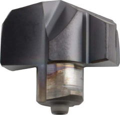 Iscar - Series ICK, 17.5mm Diam Grade IC908 140° Replaceable Drill Tip - Carbide, TiAlN Finish, 17 Seat Size, Through Coolant - Apex Tool & Supply