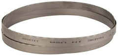 Lenox - 14 TPI, 7' 9-1/2" Long x 3/4" Wide x 0.035" Thick, Welded Band Saw Blade - Bi-Metal, Toothed Edge, Wavy Tooth Set, Flexible Back, Contour Cutting - Apex Tool & Supply