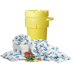 Brady SPC Sorbents - 75 Gal Capacity Oil Only Spill Kit - 95 Gal Polyethylene Drum - Apex Tool & Supply