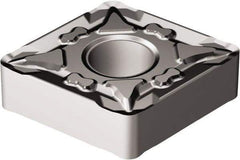 Sandvik Coromant - CNMG432 MF Grade 1105 Carbide Turning Insert - TiAlN Finish, 80° Diamond, 1/2" Inscr Circle, 3/16" Thick, 1/32" Corner Radius - Apex Tool & Supply