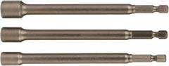 Wiha - 1/4" Drive, Nut Setter Screwdriver Bit - 12" OAL - Apex Tool & Supply